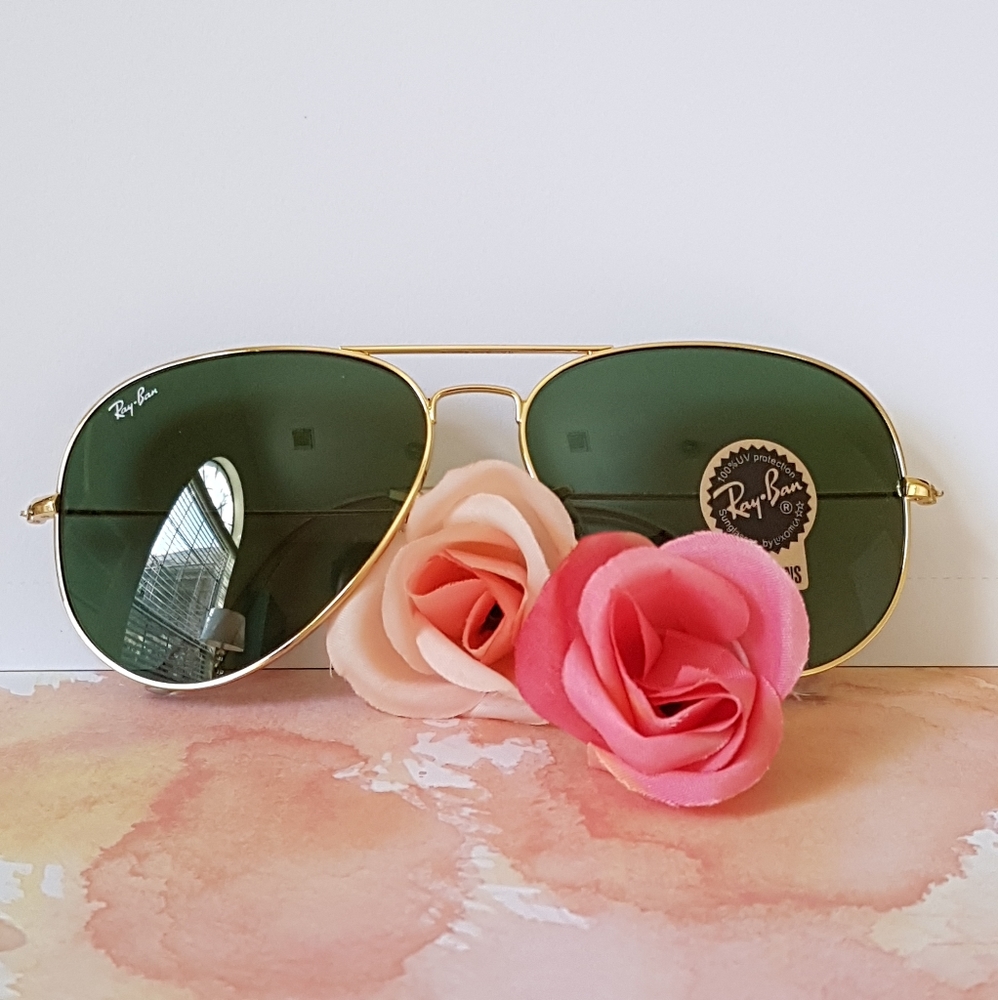 Ray-Ban Aviator Classic / Gold-Green